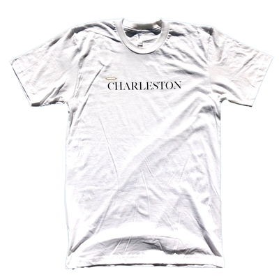 843 Shop Charleston with Halo Tee - White (Unisex)